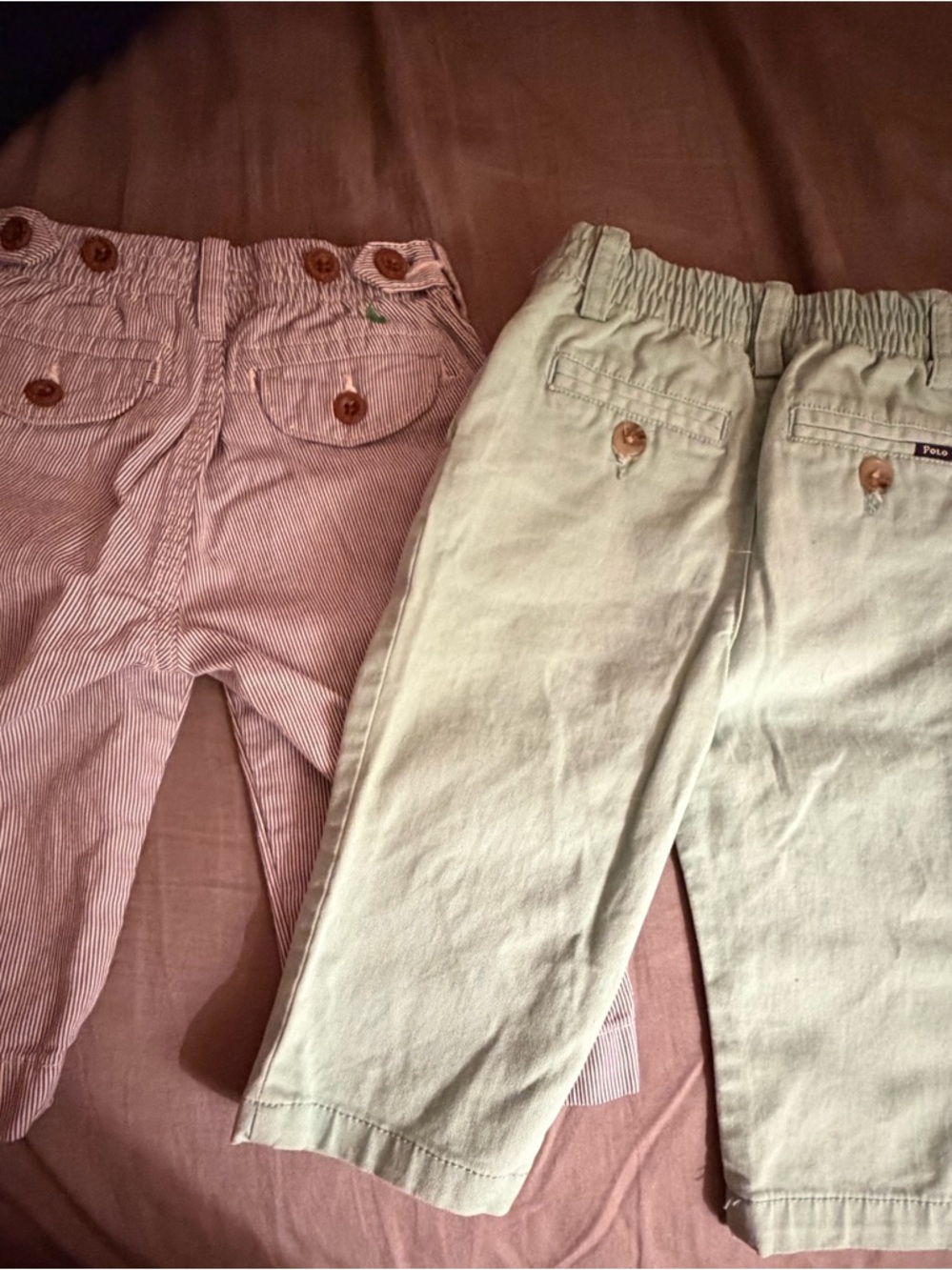 Ralph Lauren Polo Infant Pants (2pr) - Picture 4 of 4